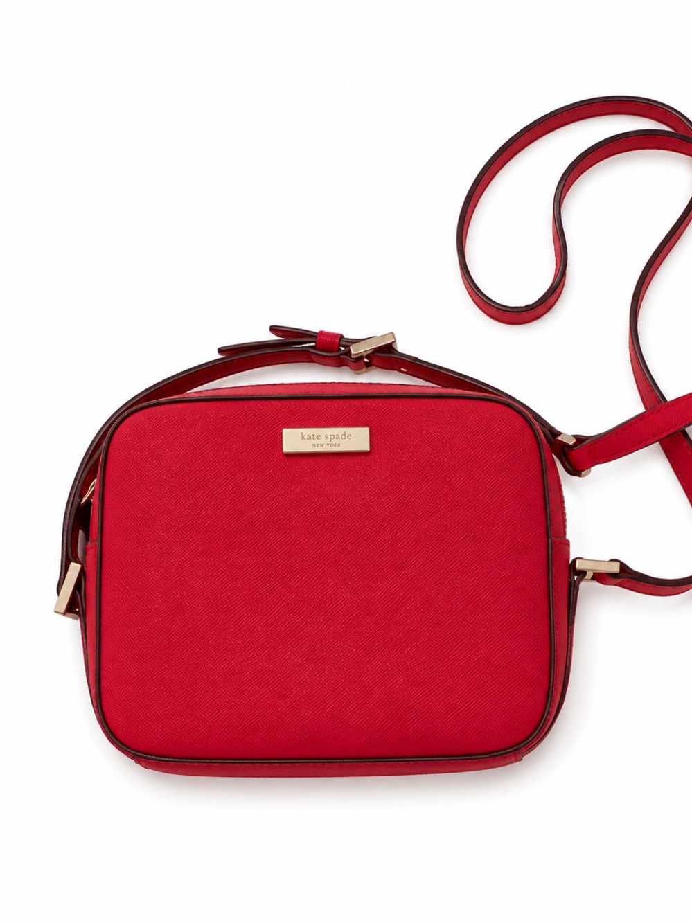 Kate Spade Red Crossbody Camera Bag